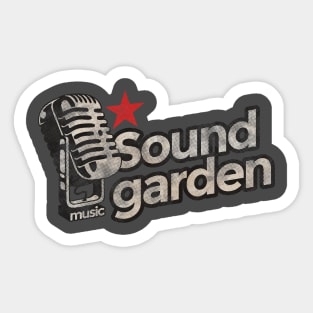 Soundgarden Vintage Sticker